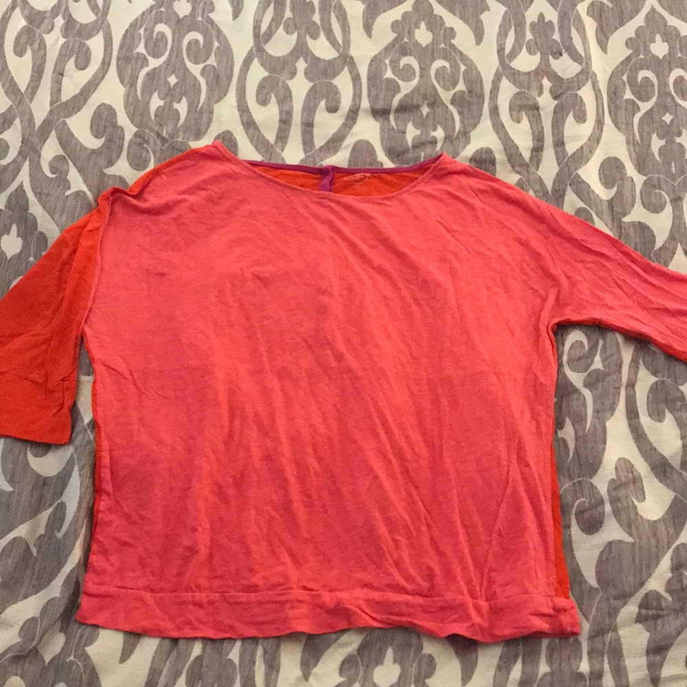 ¾ sleeve top